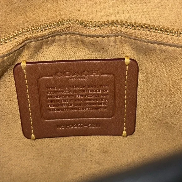 🔥🔥🔥Coach Black Leather Madison Shoulder Bag Crossbody Bag - Picture 14 of 14